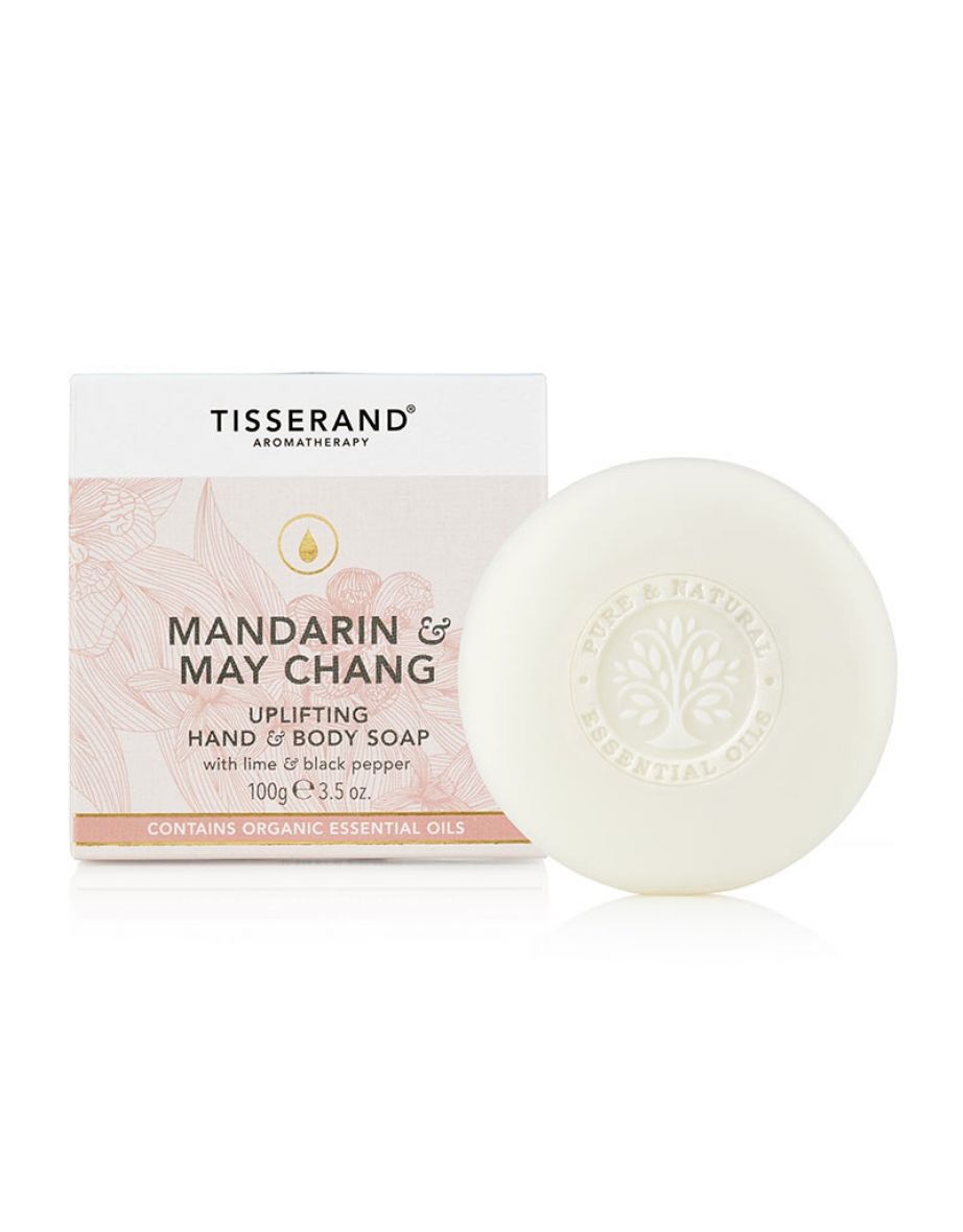 Tisserand Mandarin & May Chang Uplifting Hand and Body Soap 100ml