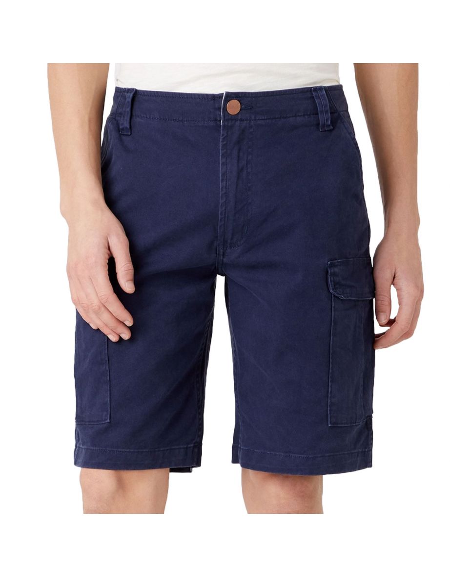 Wrangler blue sale jean cargo shorts