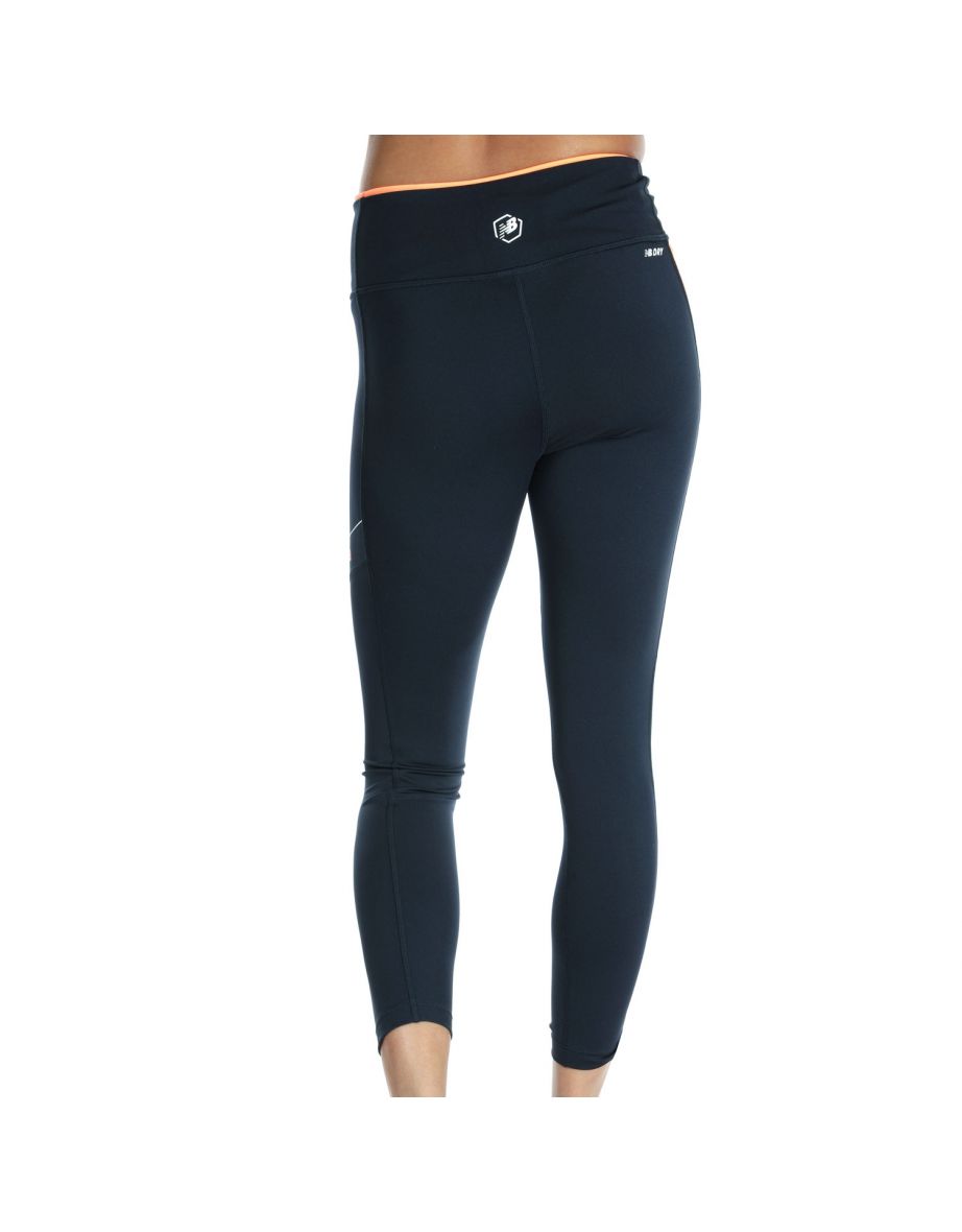 Women's New Balance Printed Fast Flight Tights in Blue - 5
