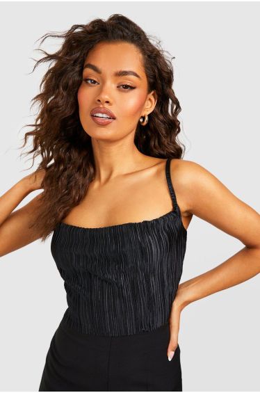 Tall Slinky Cowl Strappy Bodysuit