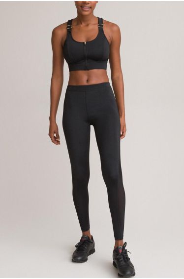 Zipped Sports Bra